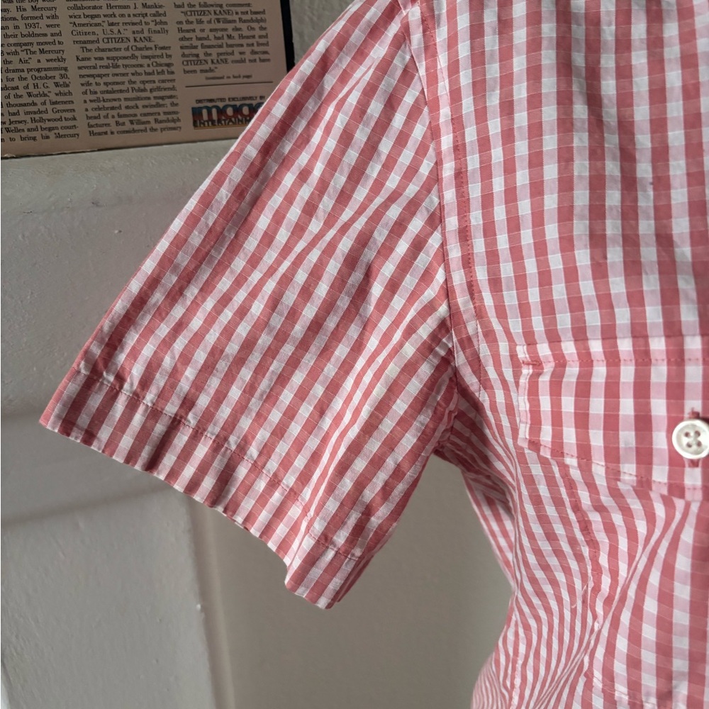 Perry Ellis Red Striped Slim Fit Men's Shirt SZ S Great Condition. - Picture 4 of 6